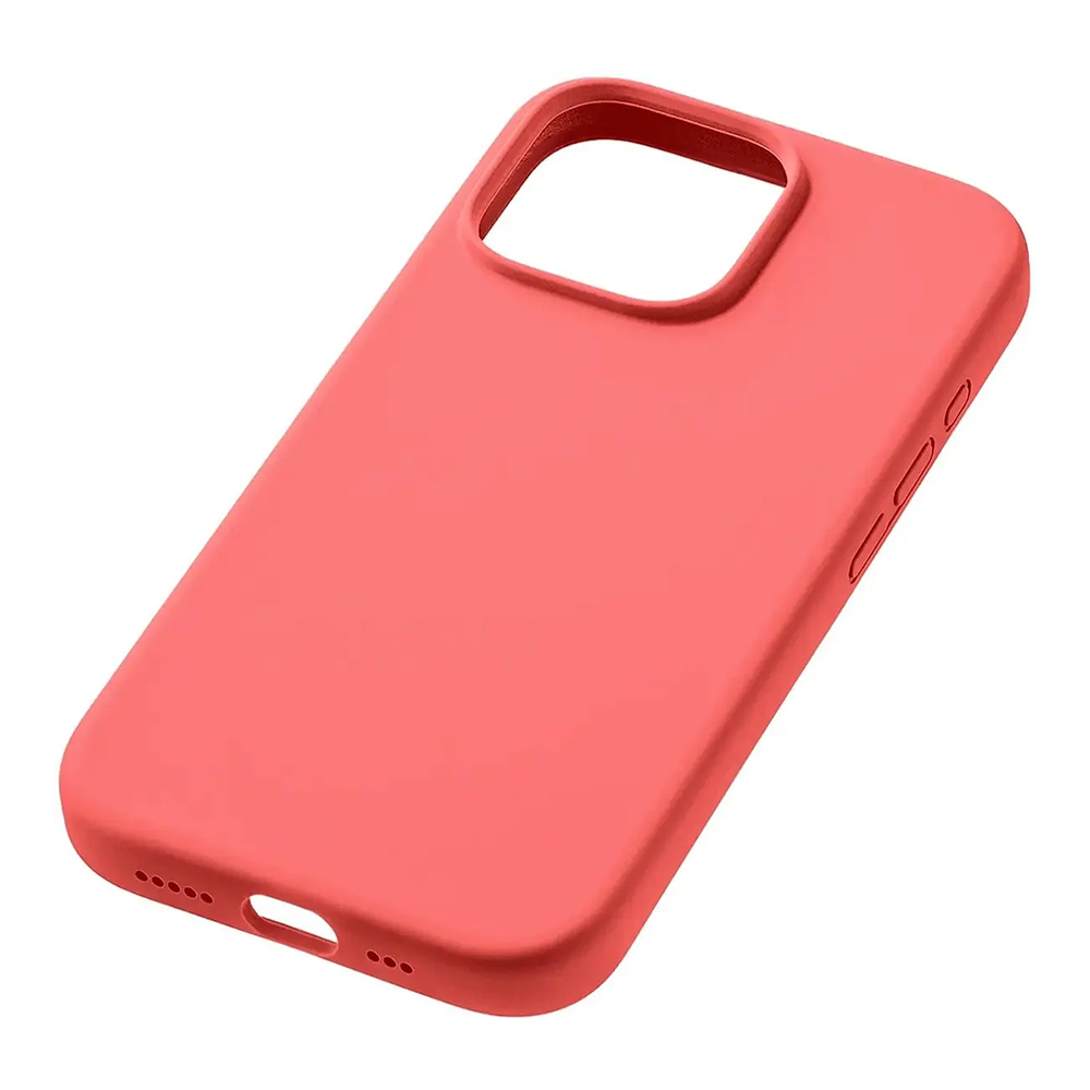 Чехол защитный uBear Touch Mag Case iPhone 16 Pro Max, софт-тач, коралловый